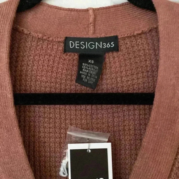 Design 365 Waffle-Knit Tie-Dye Cardigan - Picture 6 of 8